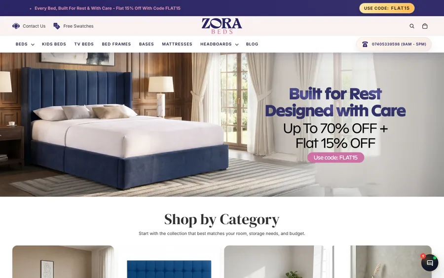 Zora Beds project visual